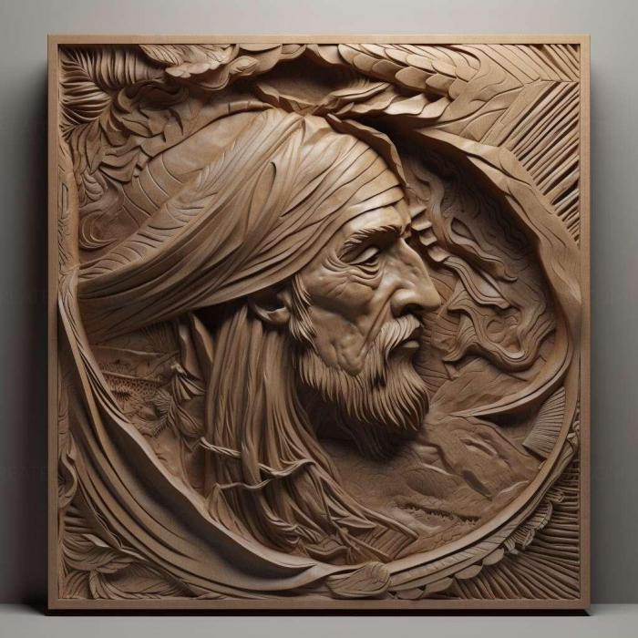 نموذج ثلاثي الأبعاد لآلة CNC 3D Art 